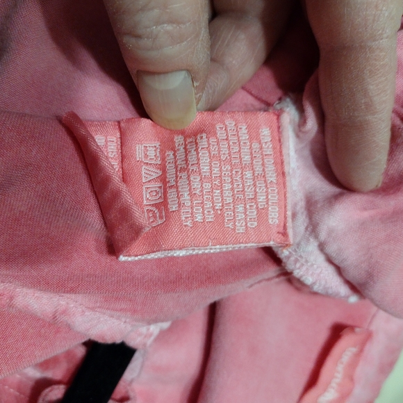 Woman Within Coral Tunic Top - Picture 4 of 4